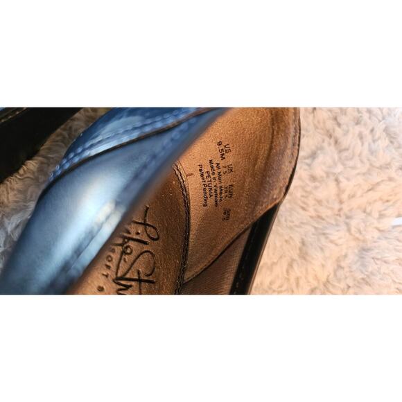 LifeStride Womens Petunia Slip On Dressy Round Toe Heels Shoes NAVY 9.5M‎ - Picture 5 of 6